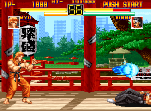 Art of Fighting gameplay screenshot