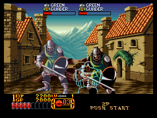Crossed Swords II gameplay screenshot