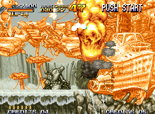 Metal Slug gameplay screenshot