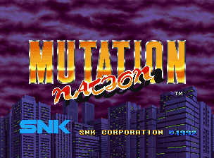 Mutation Nation title screen