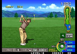 Neo Turf Masters gameplay screenshot