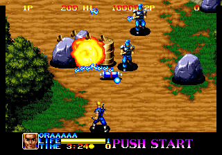 Ninja Commando gameplay screenshot