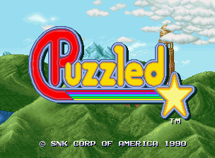 Puzzled title screen