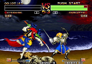 Samurai Shodown IV: Amakusa's Revenge gameplay screenshot