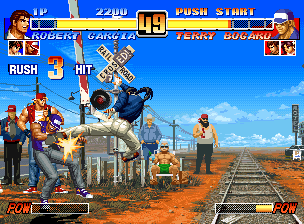 The King of Fighters '96 gameplay screenshot