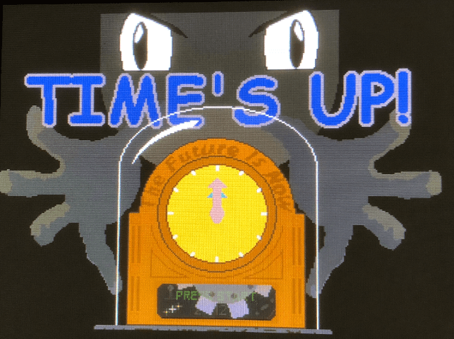 Time's Up title screen