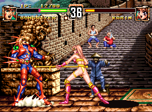 Voltage Fighter Gowcaizer gameplay screenshot