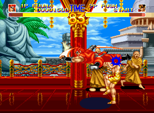 World Heroes 2 gameplay screenshot