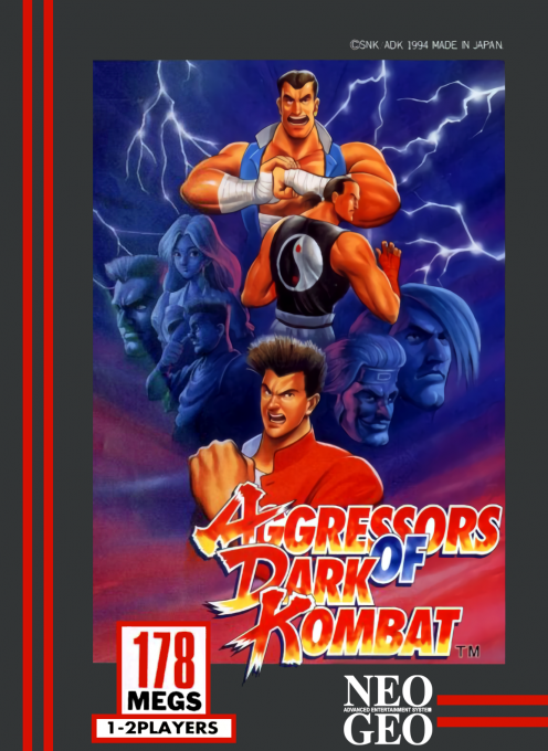 Aggressors of Dark Kombat box art