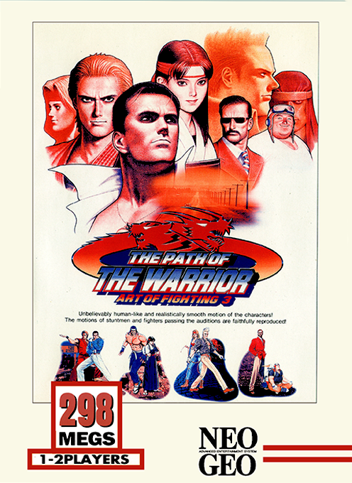 Art of Fighting 3: The Path of The Warrior box art