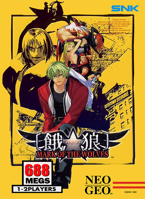 Garou: Mark of the Wolves box art