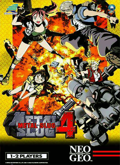 Metal Slug 4 box art