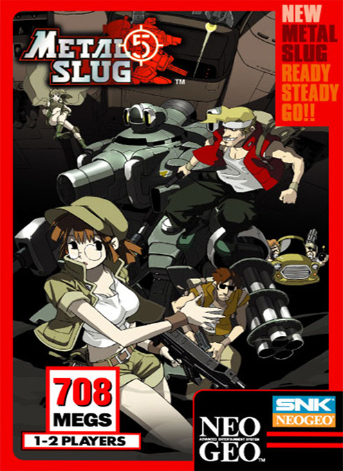 Metal Slug 5 box art