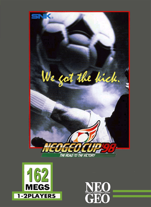 Neo Geo Cup '98: The Road to the Victory box art