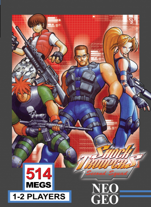 Shock Troopers: 2nd Squad box art