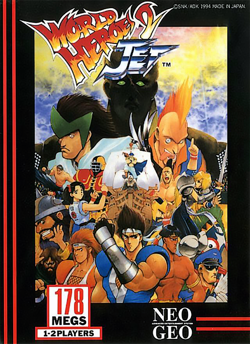 World Heroes 2 Jet box art