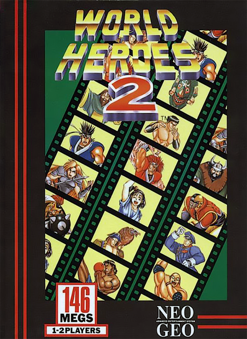 World Heroes 2 box art