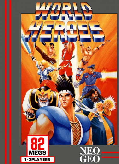 World Heroes box art