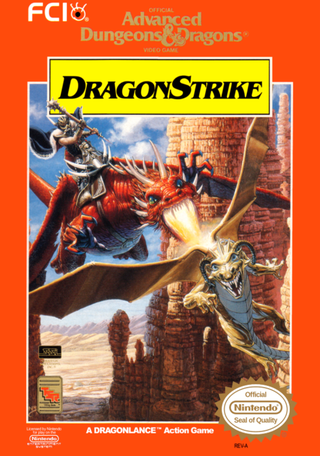 Advanced Dungeons & Dragons: DragonStrike box art