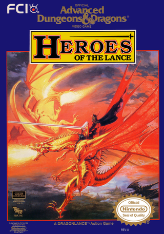 Advanced Dungeons & Dragons: Heroes of the Lance box art