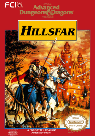 Advanced Dungeons & Dragons: Hillsfar box art