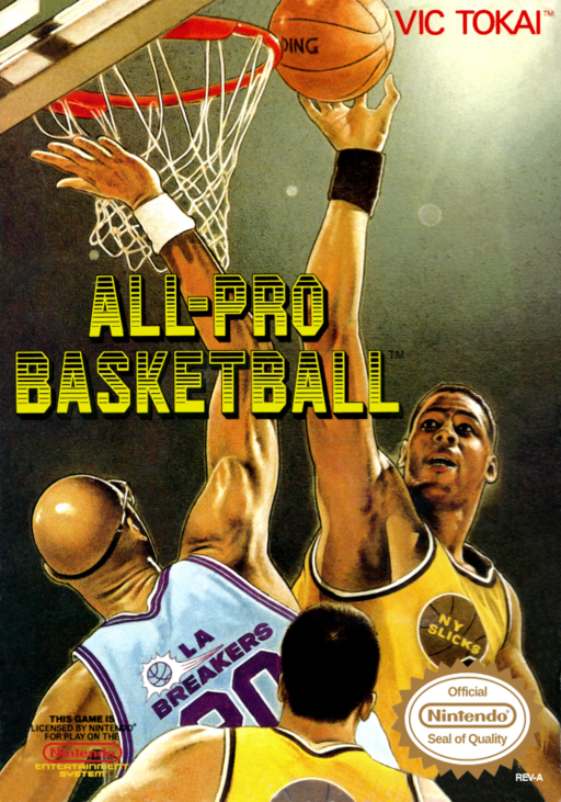 All-Pro Basketball box art