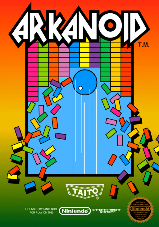 Arkanoid box art