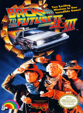 Back to the Future II & III box art