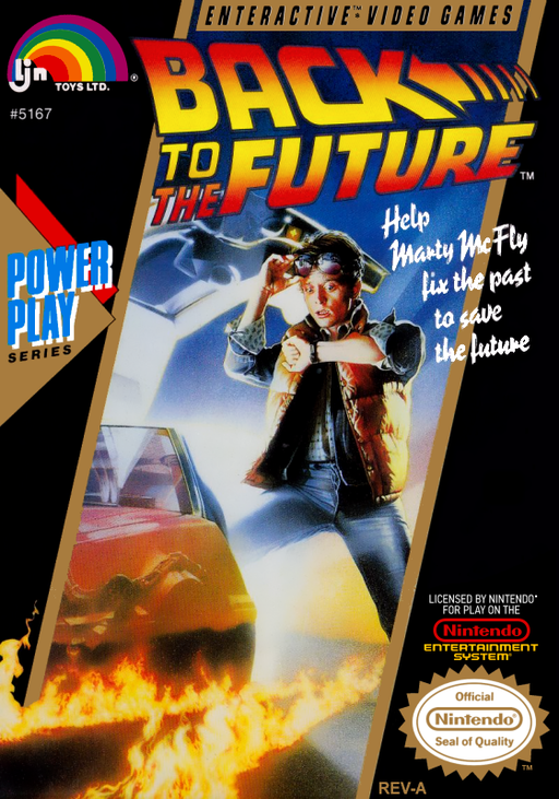 Back to the Future box art