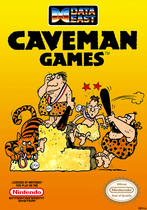 Caveman Games box art