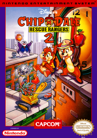 Disney's Chip 'n Dale Rescue Rangers 2 box art