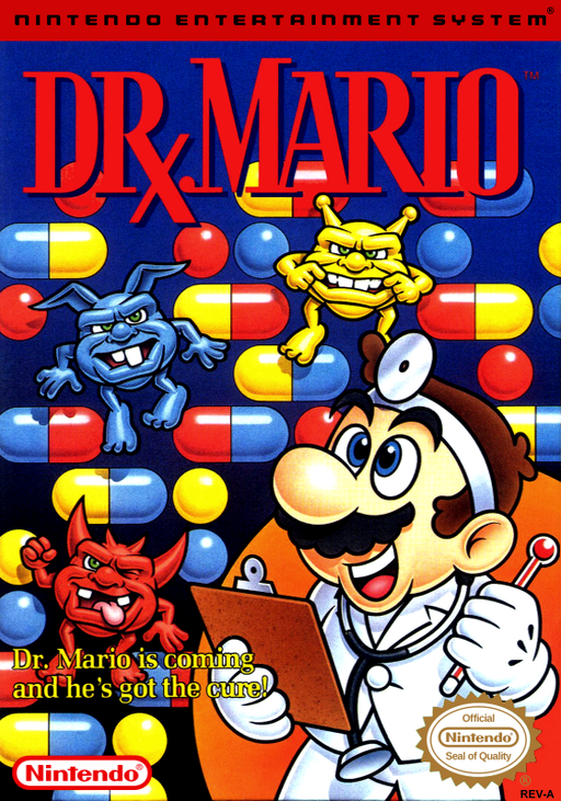 Dr. Mario box art