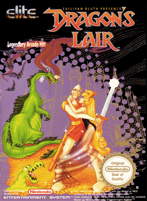 Dragon's Lair box art