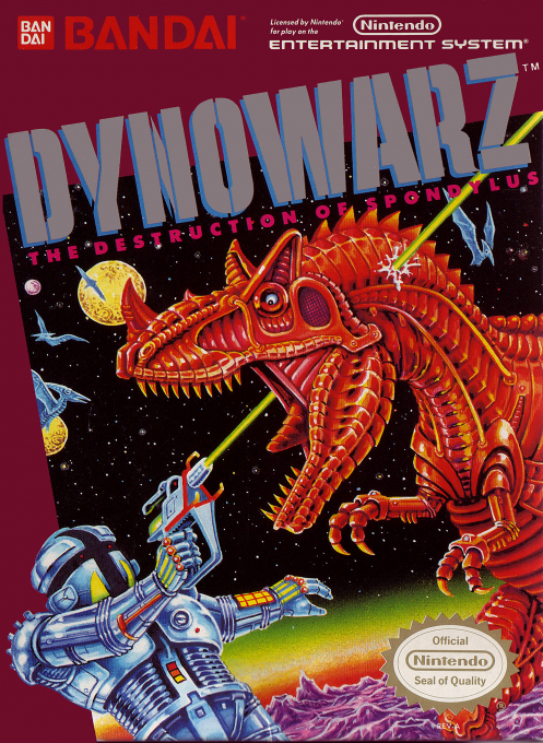 Dynowarz: Destruction of Spondylus box art