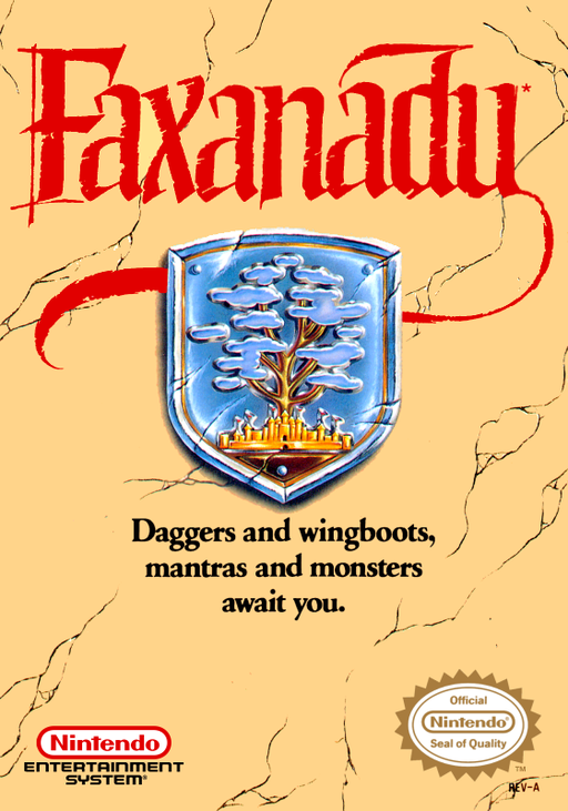 Faxanadu box art
