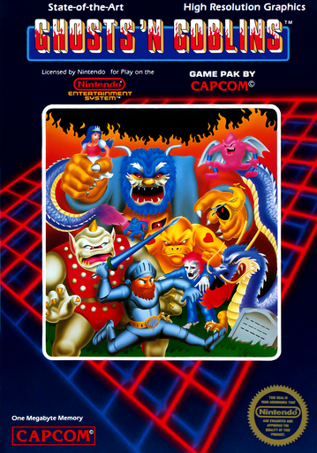 Ghosts 'n Goblins box art