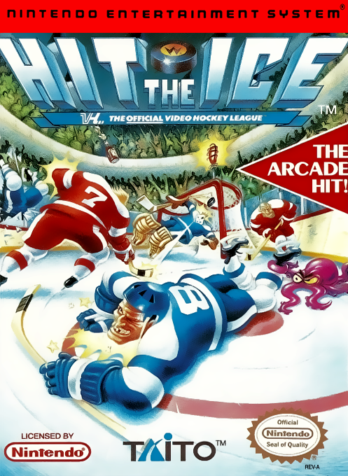 Hit the Ice box art
