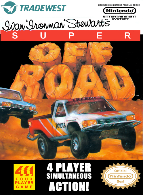 Ivan ''Ironman'' Stewart's Super Off Road box art