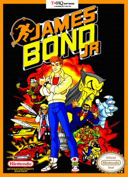 James Bond Jr. box art