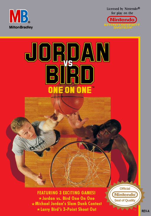 Jordan vs. Bird: One on One box art