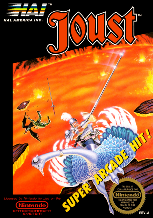 Joust box art