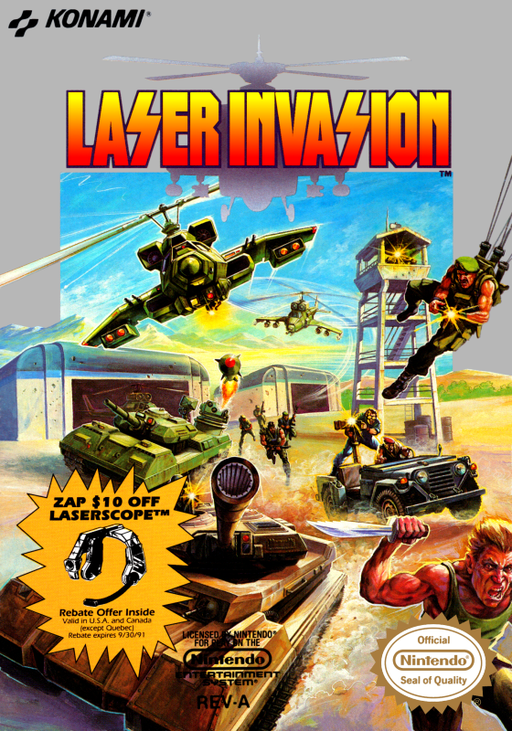 Laser Invasion box art