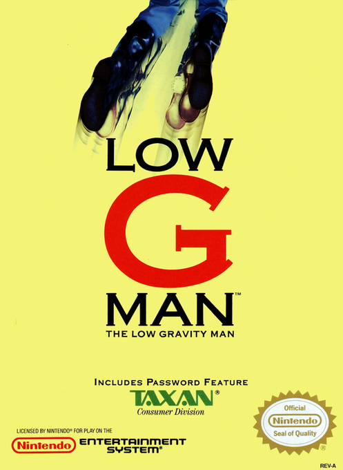 Low G Man: The Low Gravity Man box art