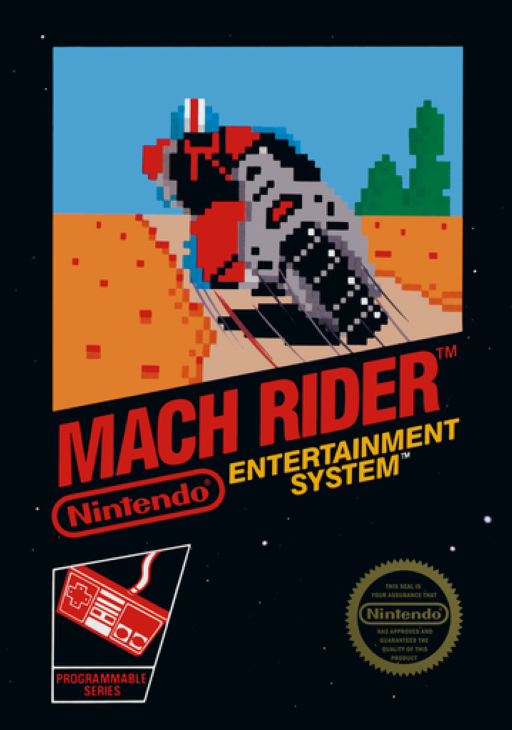 Mach Rider box art