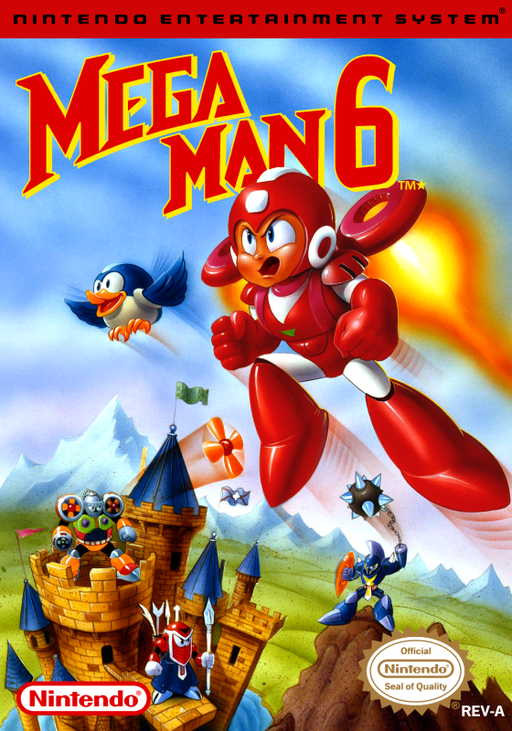 Mega Man 6 box art