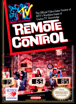 Remote Control box art