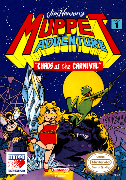 Muppet Adventure: Chaos at the Carnival box art