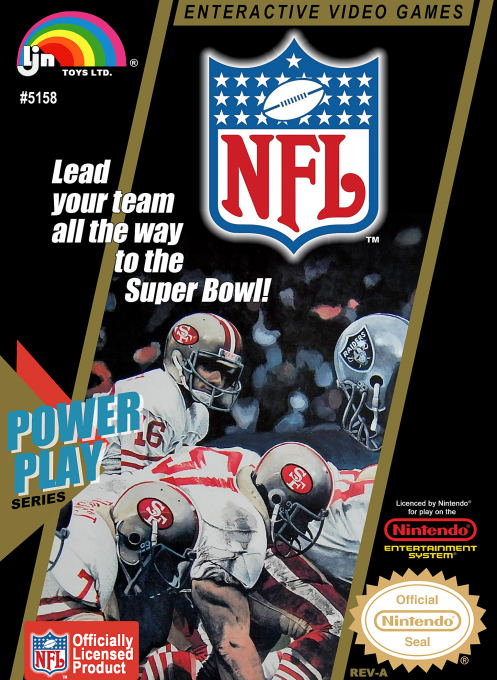 NFL Football box art