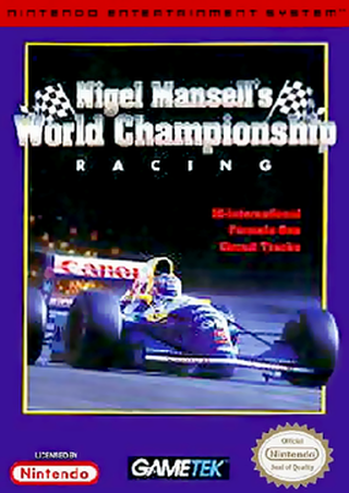 Nigel Mansell's World Championship Racing box art