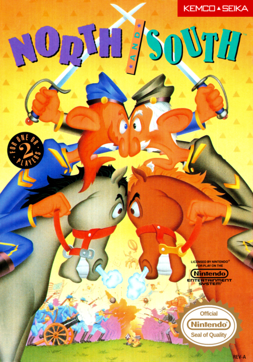 North and South box art